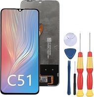 LCD Display Compatible with Oukitel C51 LCD Display Touch Screen Assembly Repair Replacement Parts w