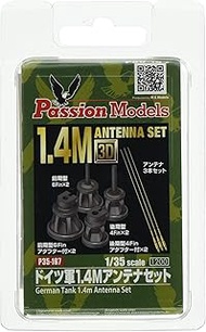 Passion Models P35-167 1/35 German Army 1.4M Antenna Set, Plastic Model Parts