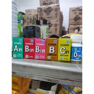 VITAMIN A B1 B12 B complex C D3