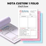 Custom Note 2 Ply F4/ A4 Full Color