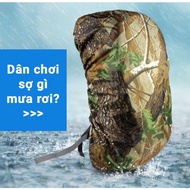 Good waterproof backpack raincoat - camouflage color - 35L 45L 60L 70L 80L
