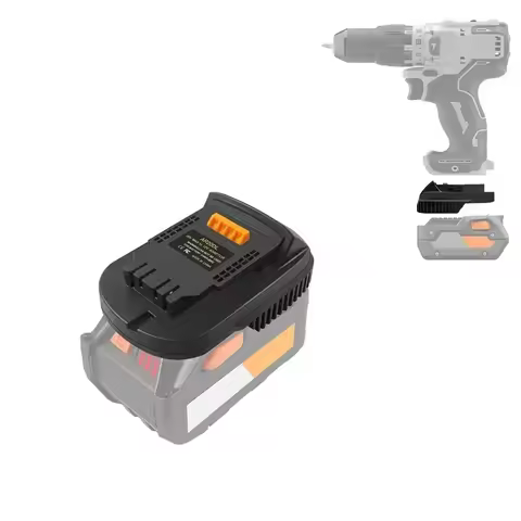 Battery Adapter for RIDGID/AEG 18V Lithium Battery Converter to for Dewalt 18V 20V Lithium Battery C
