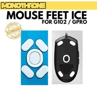 Mouse Logitech G102 GPro G203 G Pro ice Skate Skates Mouse Feet Mouse Glide Dot Footwear Mouse Stick