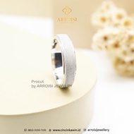 Cincin Tunangan Cincin Kawin Pria Platidium 10% 4 Gram Jogja