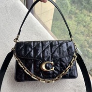 COACH CAF55  新款Chain tabby 絎縫鏈條單肩包