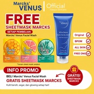 Free sheet mask | Marcks Venus Facial Wash 100 ML