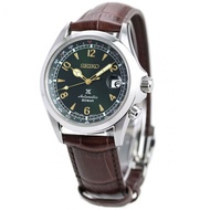 Seiko Prospex SBDC091 SBDC091J SBDC091J1 Automatic Green Alpinist Leather Watch