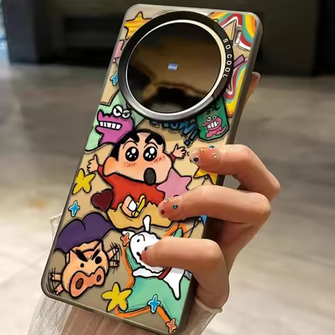 Cute Cartoon Crayon Shin-chan Phone Case for vivo X200 X100 X90 X80 X70 X60 Pro Ultra S mini X200Ult