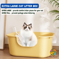 JUMBO XL Cat Litter Box | Super Large Cat Litter Box | Prevent Spillage Cat Litter Box |  Bekas Pasi