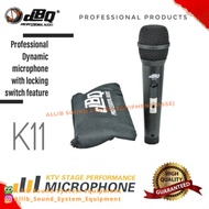 Microphone DBQ K11 Switch / Best For Vocal Performance - Mic Hitam