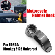 For HONDA Monkey Z-125 Z125 Z 125 Universal CNC Motorcycle Accessories Helmet Hook Single Holder Hoo