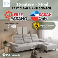 Pushback Sofa in Sabah 3 Seat Sofa Set Sofa Murah 3 Seater Push Back Sofa Set Big 3 Seater Sofa Easy