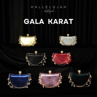 กระเป๋าออกงาน ราตรี กลางคืน แบรนด์ Hallelujah รุ่น กาล่า การัต (Gala Karat)  สวย หรูมาก