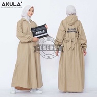 GAMIS JAS HUJAN WANITA BAHAN PREMIUM PVC 0RIGINAL BY AKULA