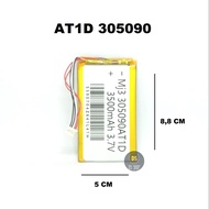 BATERAI TAB EVERCOSS AT1D 305090 BATRE AT7E SOKET BATRAI ADVAN AT1A A711 8.8 CM x 5 CM 3500mAh UNIVE