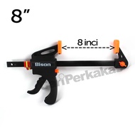 Klem F Clamp 8 inci Quick Clamp Release Clamp Kayu Klem F Klem Kayu DIY Woodworking Alat Jepit Penje