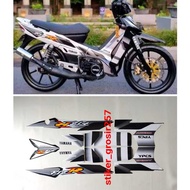 F1ZR FIZR 2001 2002 BODY STRIPING STICKER, STANDARD WHITE BLACK COLOR F1ZR Accessories