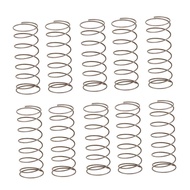 [qqnquv] 10pcs / Set Trombone Springs for 4.7x1.7cm Trombone Replacement Accessory