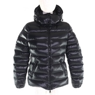 MONCLER 2022 BADY 標誌貼片連帽羽絨服，黑色，1 碼，義大利製造，正品，女款，成色極佳。