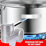 5m/10m Aluminium Foil Tape Heat Safe Waterproof High Repair Resistant Pot Strong Temperature G8s1