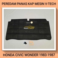 Honda Civic Wonder Peredam Panas Kap Mesin Aksesoris Mobil Vtech Ori