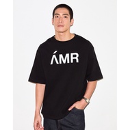 AMR DE SAISON (AIMER)-Logo T-shirt in Black