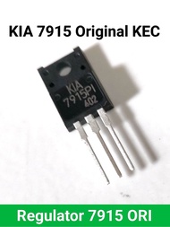 Transistor KIA 7815 atau KIA 7915 IC voltage regulator 7815 atau 7915 Original Kec pilih sesuai ke