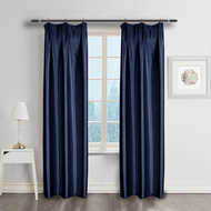 (Eyelet/Hook) Thick Curtain BLACKOUT 80% Anti UV Window Sliding Door Plain Color Langsir Tingkap Kai