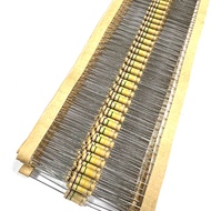 20pcs 1W Carbon Film Resistor 5% 7.5 8.2 9.1 75 82 91 750 820 910 Ohm R K 5% Resistance 7R5 8R2 9R1 