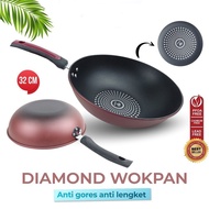 Dreamland DIAMOND WOKPAN MEDICAL STONE Wok 32 CM FRYING Wok