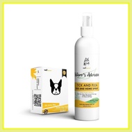 ▚ ♙ ⎯ ︎   Vet Core+ Tick and Flea Spray with Free Vet Core Soap (Safe for Dogs and Cats)