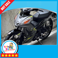 [FreeShip] [Ảnh thật] Tem rời Exciter 2010 - Mẫu LC135 tổ ong xám xanh - Chuẩn From cực đẹp