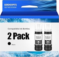 552 Ink Refill Bottles (2 Black) T552 Ink Refill Bottles ET-8550 ET-8500 Replacement for Epson 552 I
