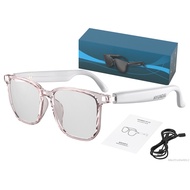 AI Translator Smart Glasses AI Smart Bluetooth-Glasses พร้อมการแปลแบบเรียลไทม์สำหรับธุรกิจการเดินทาง