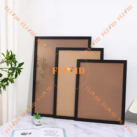 1pc Black Wooden Photo Frame Wood Picture Frame 12X16 inch Honors Certificate Document Frame Wall Ha