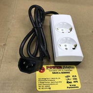 Power converter cable Iec Apc 2-hole outputBroco 2M