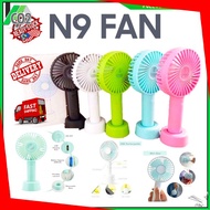 ORIGINAL New NEW N9 handheld small fan Dormitory desk surface usb rechargeable portable mini fan(fre