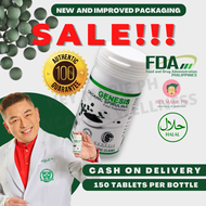 Genesis Organic Spirulina Superfood Supplement 150 tablets for Diabetes Highblood Goiter Fatty Liver