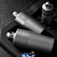 KAREN Keyring Capsule, Mini Waterproof Titanium Alloy Storage Box,  Ultra-light Portable Camping  Bo