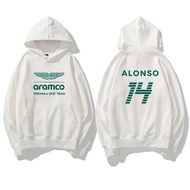 Fernando Alonso F1 Hoodie Jacket - Men's and Women's Custom Plain Distro