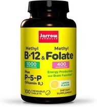 Jarrow Formulas Methyl B-12  Methyl Folate 100粒
