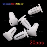 Cloudfireglory Cho BMW E30 E36 E39 E38 325Xi 525I 20 Cái Tấm Bọc Ngưỡng Cửa Bằng Nhựa Kẹp Đinh Tán C