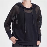 Mesh Jogging Jacket/SIMPLE Mesh HOODIE Jacket/Net Jacket/Women's Jacket