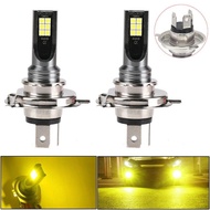 [LUMY] 2PCS H4 9003 HB2 LED Headlight Bulbs Kit High Low Beam 3000K Golden Yellow