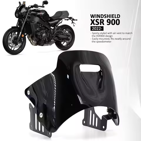 New Motorcycle Windscreen Windshield Air Wind Deflector For YAMAHA XSR 900 XSR900 xsr900 2022 2023 A