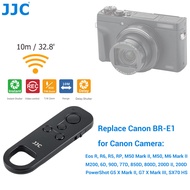 JJC BR-E1สวิตช์ชัตเตอร์กล้อง C1การควบคุมระยะไกลไร้สายผ่านบลูทูธสำหรับ Canon PowerShot V10 EOS R100 R