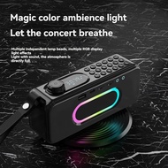 Sansui F59 Wireless Bluetooth Speaker RGB Player Portable Elderly FM Radio 3600mAh Battery Life Outd