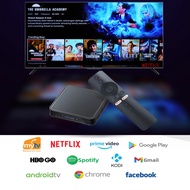【Shipping From Malaysia】Smart tv Android 10.0 TV BOX Amlogic S905L2 Quad Core 2.4G&5G Wifi Bluetooth