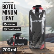 TaffSPORT Foldable Water Bottle BPA Free 700ml Premium Original