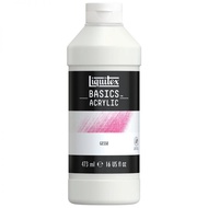 Liquitex Basics Gesso Surface Prep Medium 473ml(16oz) 104016, 094376922943 (2826106934555)